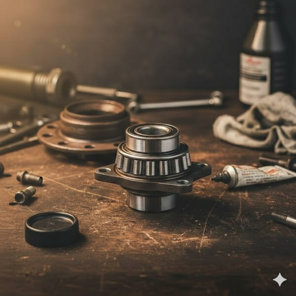 Cambio rodamiento trasero Ford Fiesta MK1